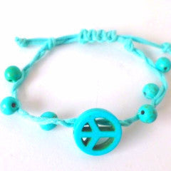 Bobble Peace Bracelet