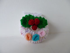Knitted Wreath - Christmas Tree Decoration