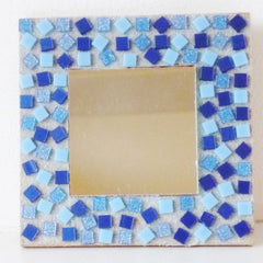 Blue Mosaic Mirror