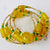 Bracelet Bead Metal Yellow Yellow