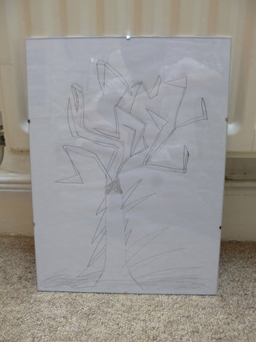 Sparky Tree Drawing
