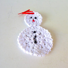 Snowman Crochet Decoration
