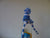 Hat Scarf Bottle Decoration Light Blue White
