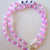 Bracelet Bead BFF Pink Purple White