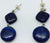 Lapis Lazule Earrings Necklace