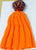 Hat Wool Colour Orange Blue