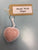 Crocheted Heart Keyring