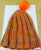 Hat Wool Colour Orange Grey
