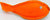 Plaything Fabric Fish Orange