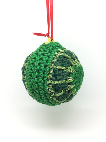 Crocheted Christmas Baubles - Various Designs