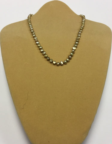 Cream Freshwater Peal Necklace
