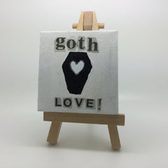 Easel Board Trad Goth Love