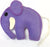 Plaything Fabric Elephant Purple