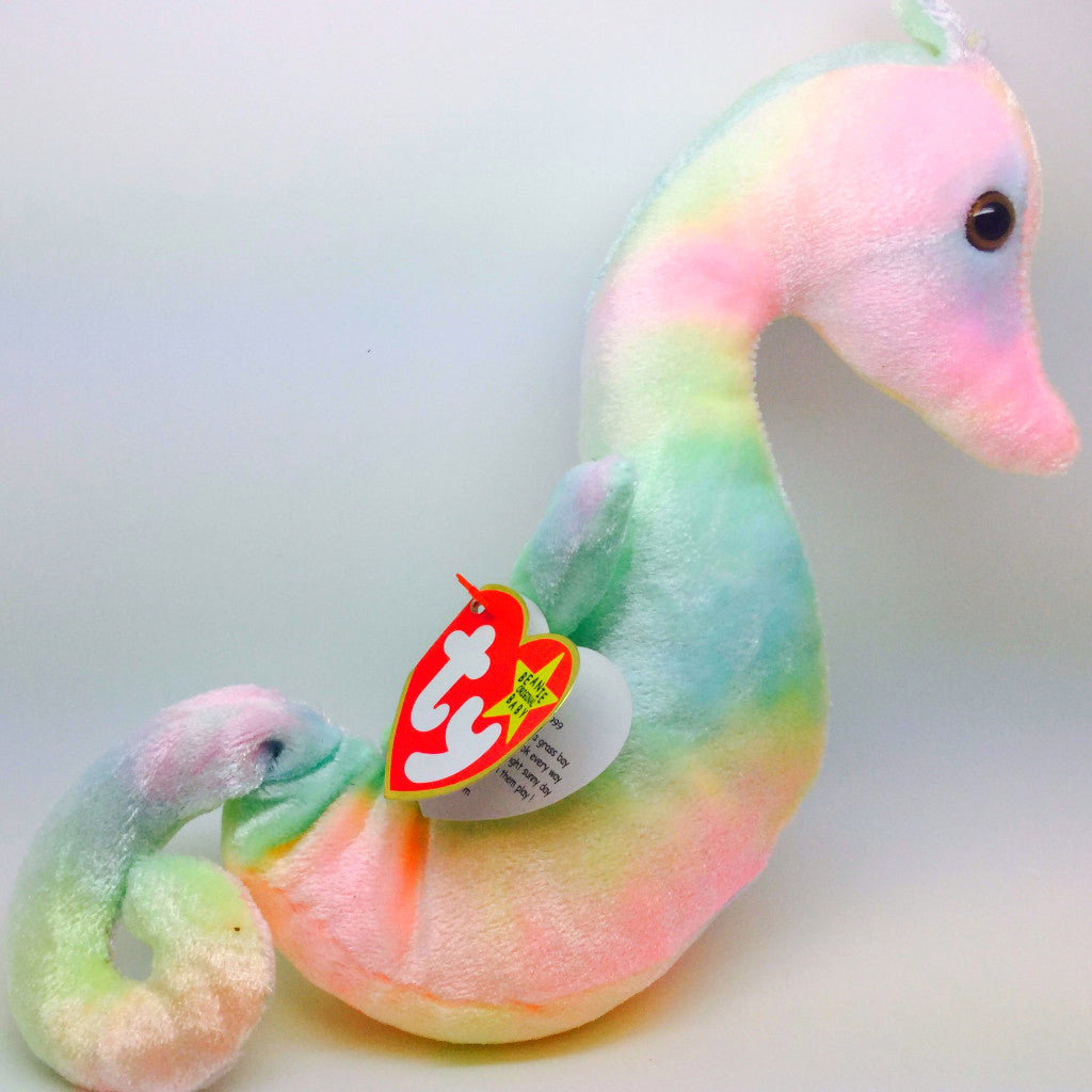 Rainbow seahorse discount beanie baby