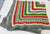 Blanket Orange Green White Grey