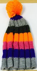 Hat Wool Colour Orange Pink