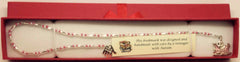 Book Mark Christmas Sleigh Pink