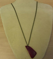 Red Glass Necklace